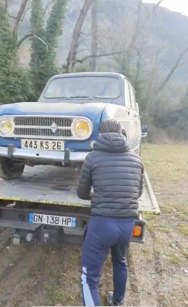 Enlèvement d'épave dans la Drôme